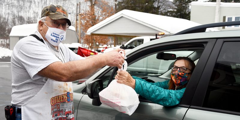 Citizen's Hose gives out free spaghetti dinners in South Renovo | News, Sports, Jobs - Vimarsana News